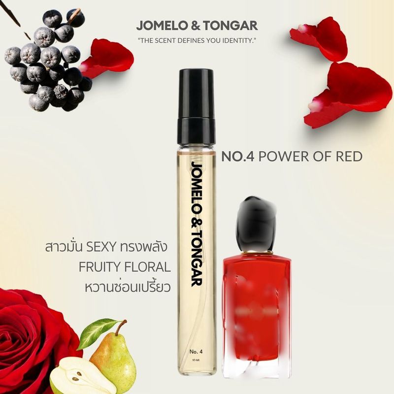 น้ำหอม No.4 POWER OF RED